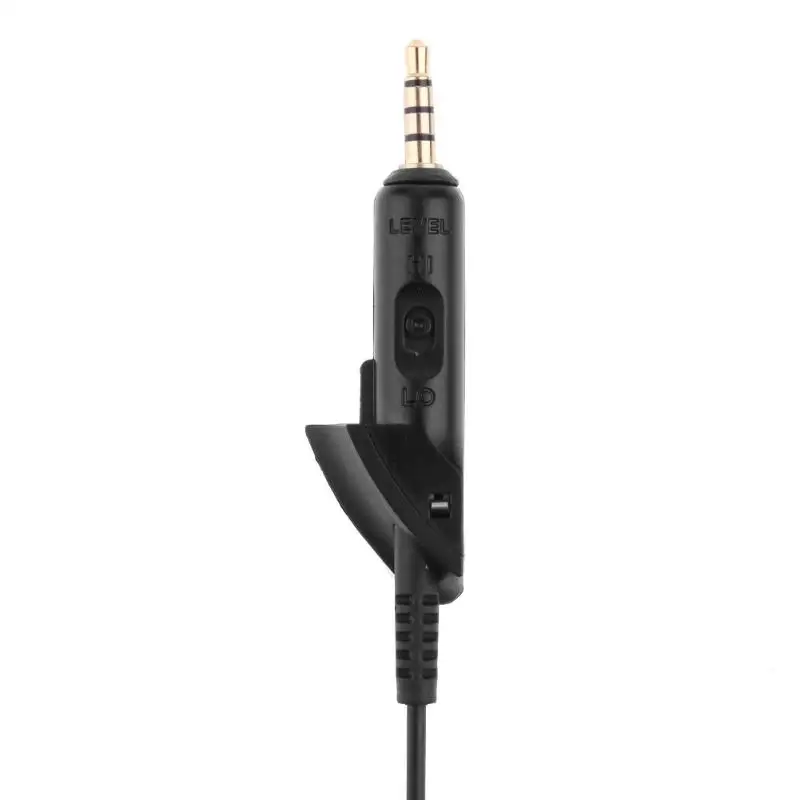 ALLOYSEED 1,5 м 3,5 ММ мужчинами аудио кабель провод С микрофоном Микрофон для Bose QC15 QC2 наушники гарнитура кабель адаптер провода