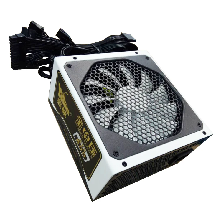 

rated power 600w power up to 800W active ATX desktop 14cm fan top grade quality PowerSupply for 110v and 220v