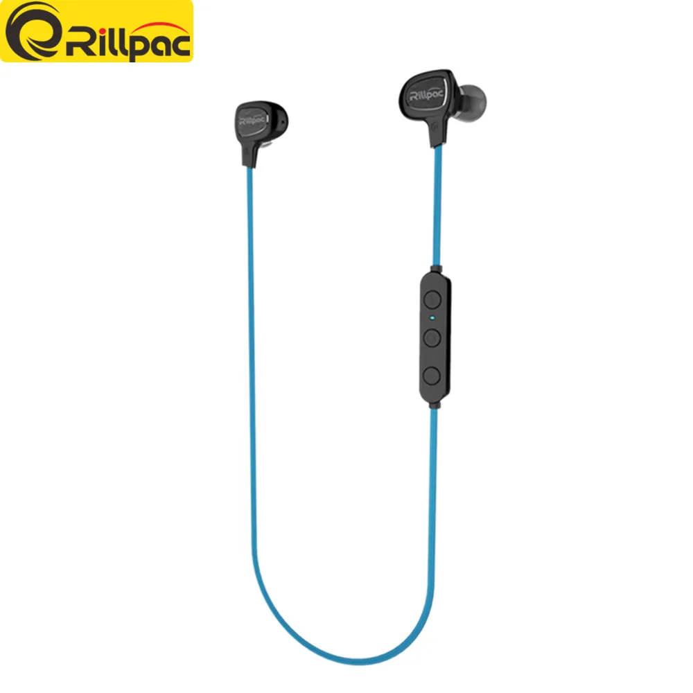 Смарт наушники Rillpac BT10 V4.1 + EDR беспроводные Bluetooth для занятий спортом с
