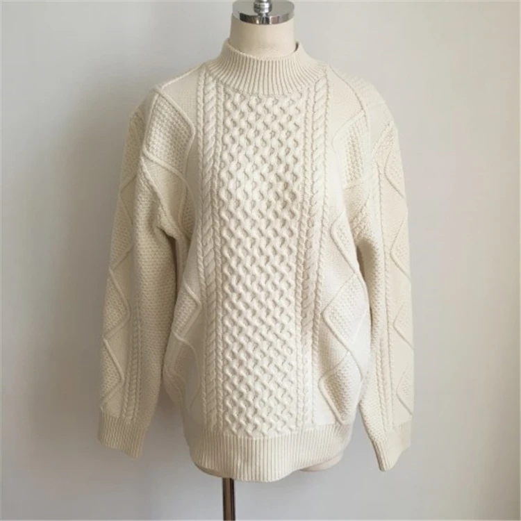 Colorfaith Women's Autumn Winter Sweaters 2019 Pullover Knitting O-Neck Solid Minimalist Casual Office Lady Loose Tops SW7055 | Женская