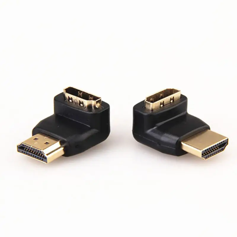 HDMI Кабельные адаптеры конвертеры с углом обзора 270/90 градусов штекер к гнезду для