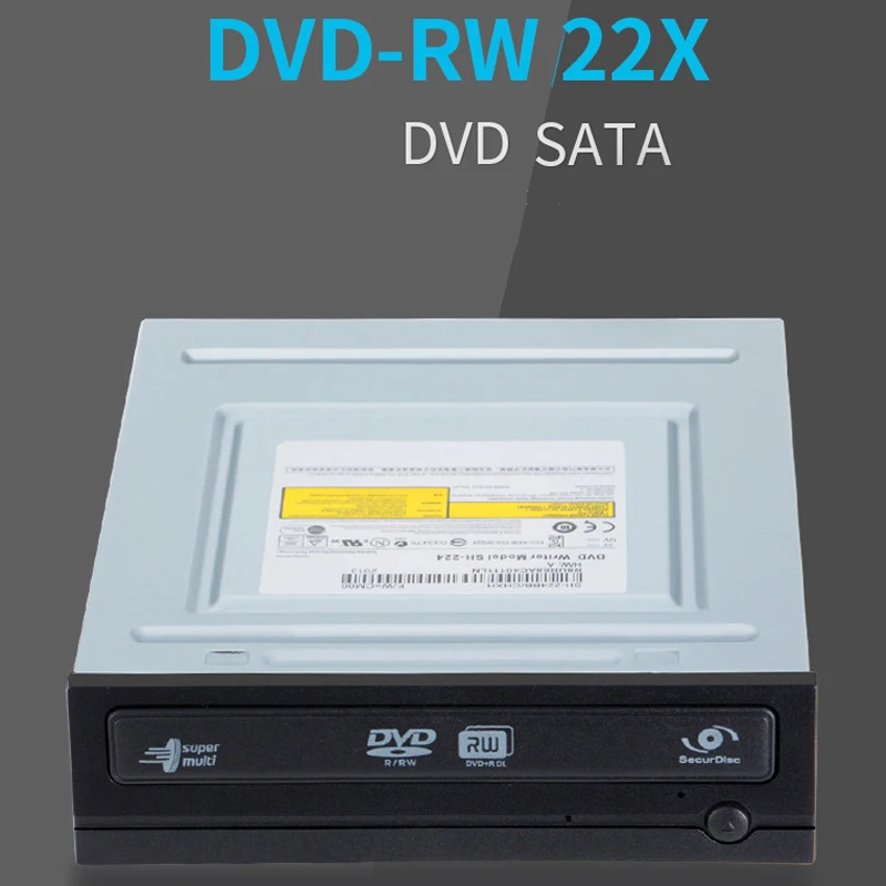 Универсальный Внутренний SATA Оптический привод для ASUS DELL HP ACER TOSHIBA LENOVO 24x DVD RW с