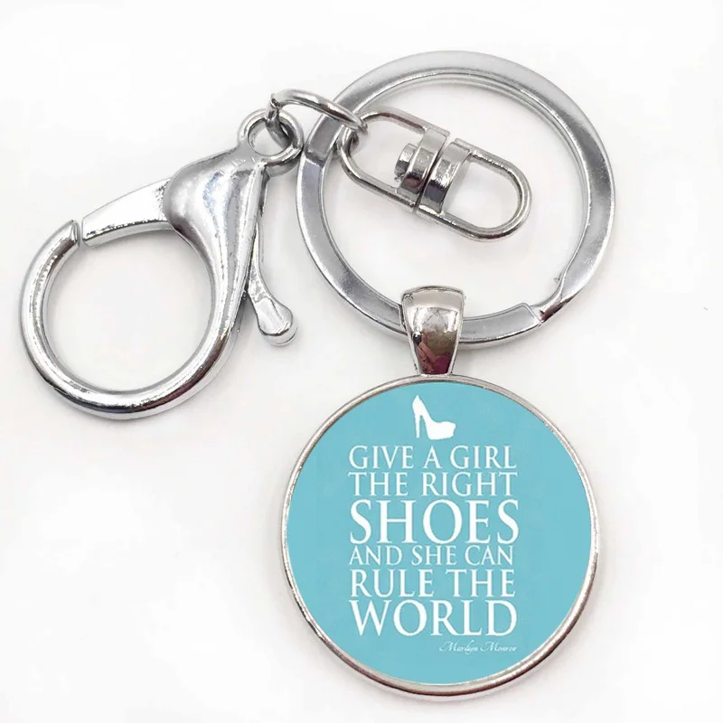 Женские на высоком каблуке брелок дайте девушке правильные обуви и она может