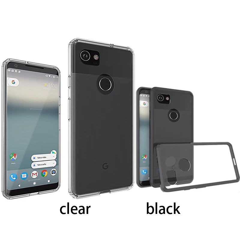 30 шт./лот для Google Pixel 3A XL Anti shock TPU PC акриловый кристаллический жесткий