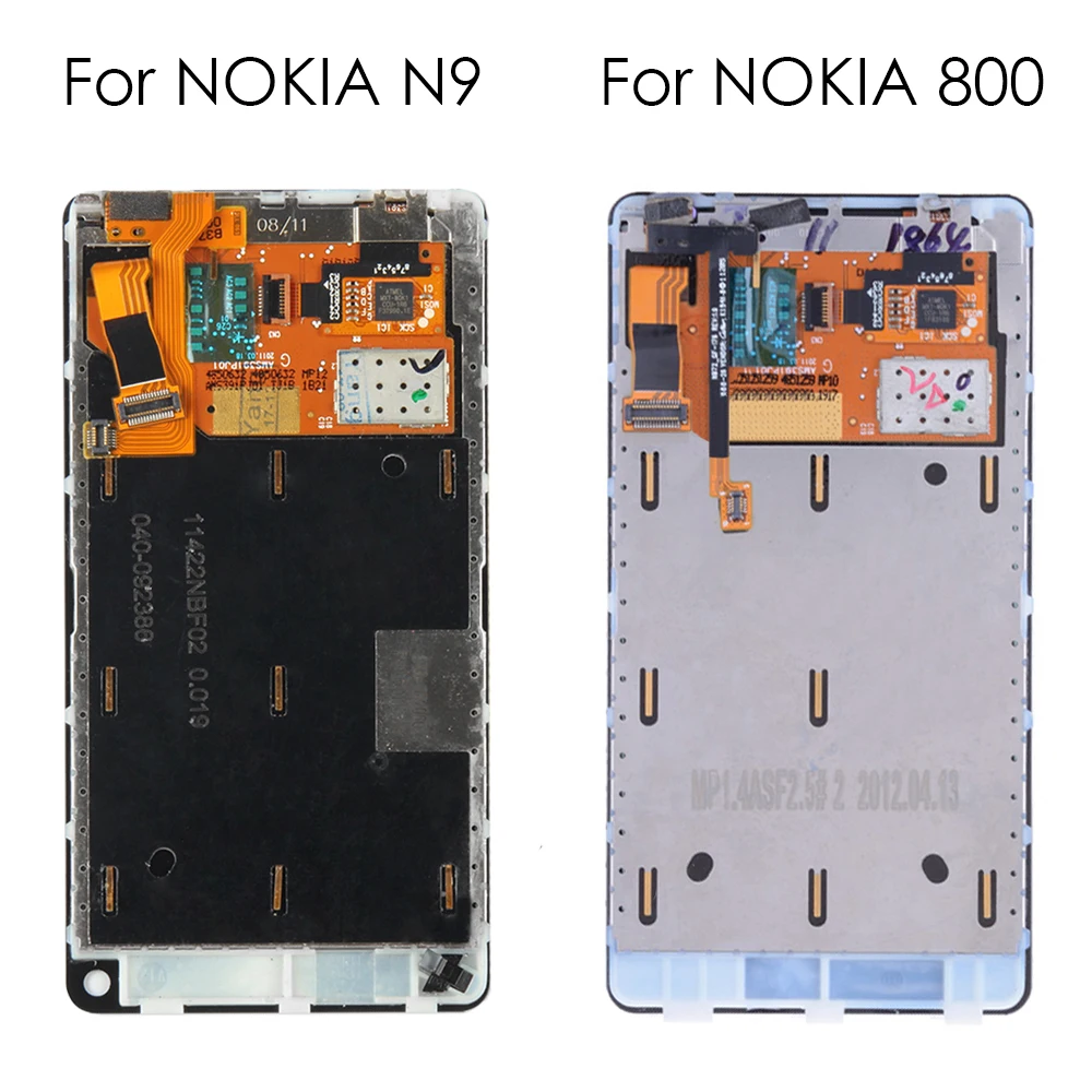 Оригинальный AMOLED 3 9 &quotЖК дисплей для NOKIA N9 ЖК сенсорный экран с рамкой дигитайзер