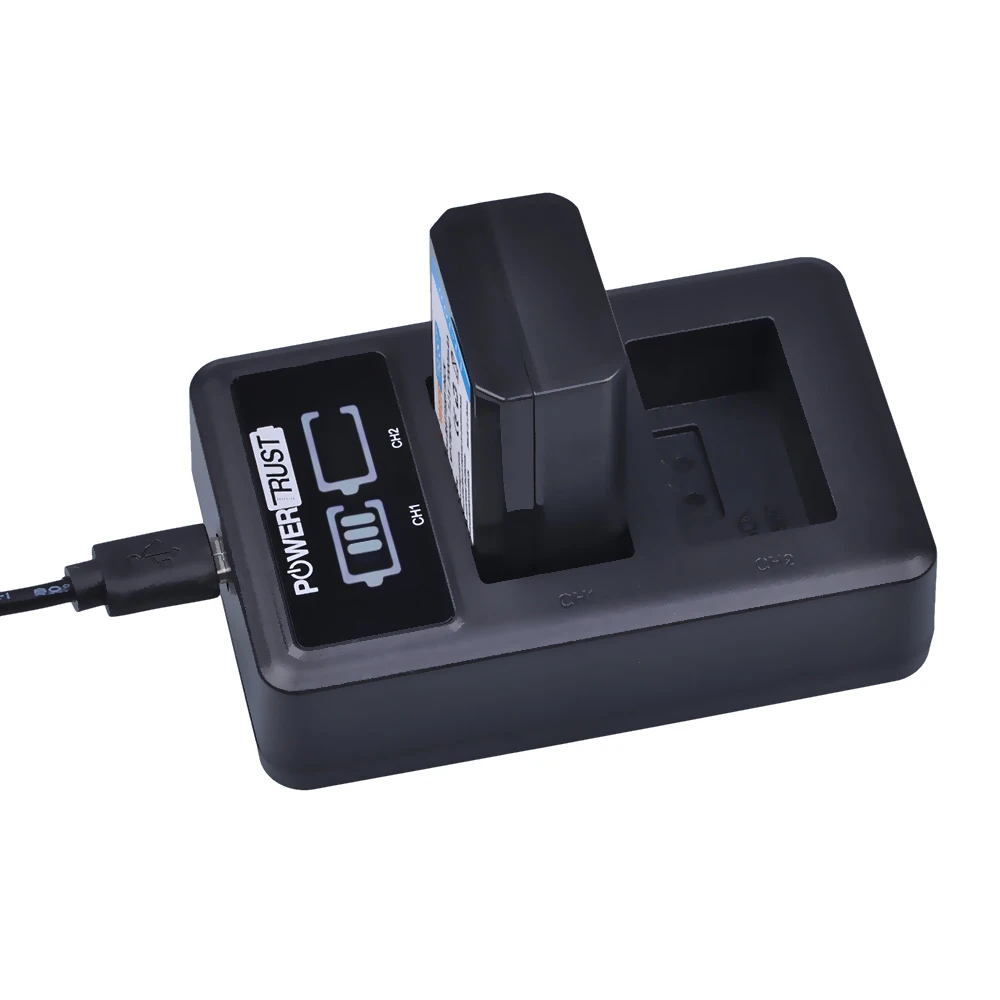 1 шт. 2000 мАч NP-FW50 NPFW50 np fw50 батарея + LED USB двойное зарядное устройство для Sony Alpha a6500