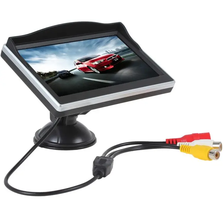 XYCING 5 дюймов TFT LCD цветной монитор автомобильный заднего вида цифровой HD экран от