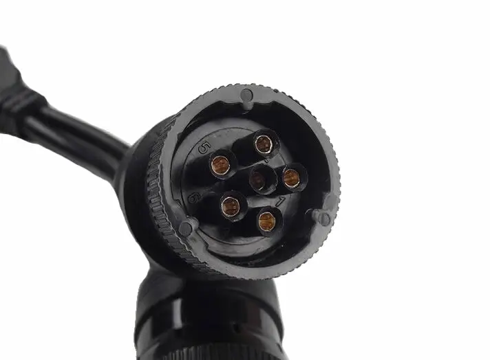 OBD2 Интерфейс грузовика y-кабель 16Pin женский 6pin SAE J1939 и J1708 9pin | Автомобили мотоциклы