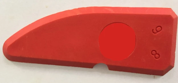 С силиконовым соплом и красной крышкой набор силиконовых отделочных