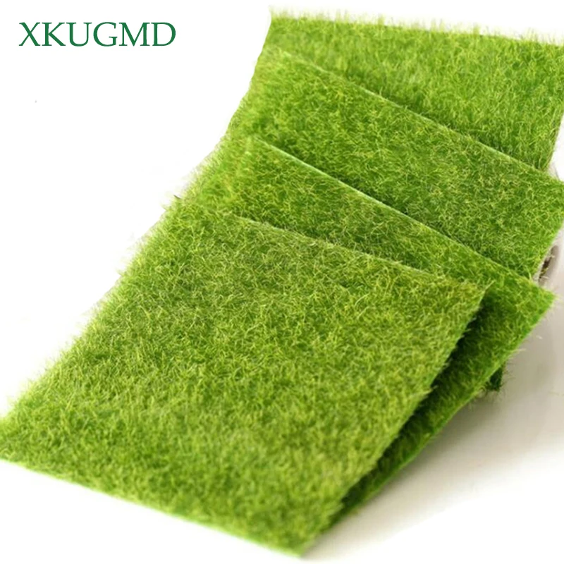 

5Pcs Grass Mat Green Artificial Lawns 30x30cm Small Turf Carpets Fake Sod Home Garden Moss for Home Floor Wedding Decoration