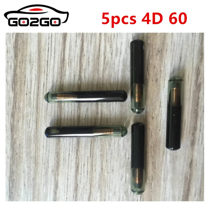 5 шт./лот Новый 4d Id60 стеклянный транспондер чип 60 подходит для Ford Connect Fiesta Focus Ka