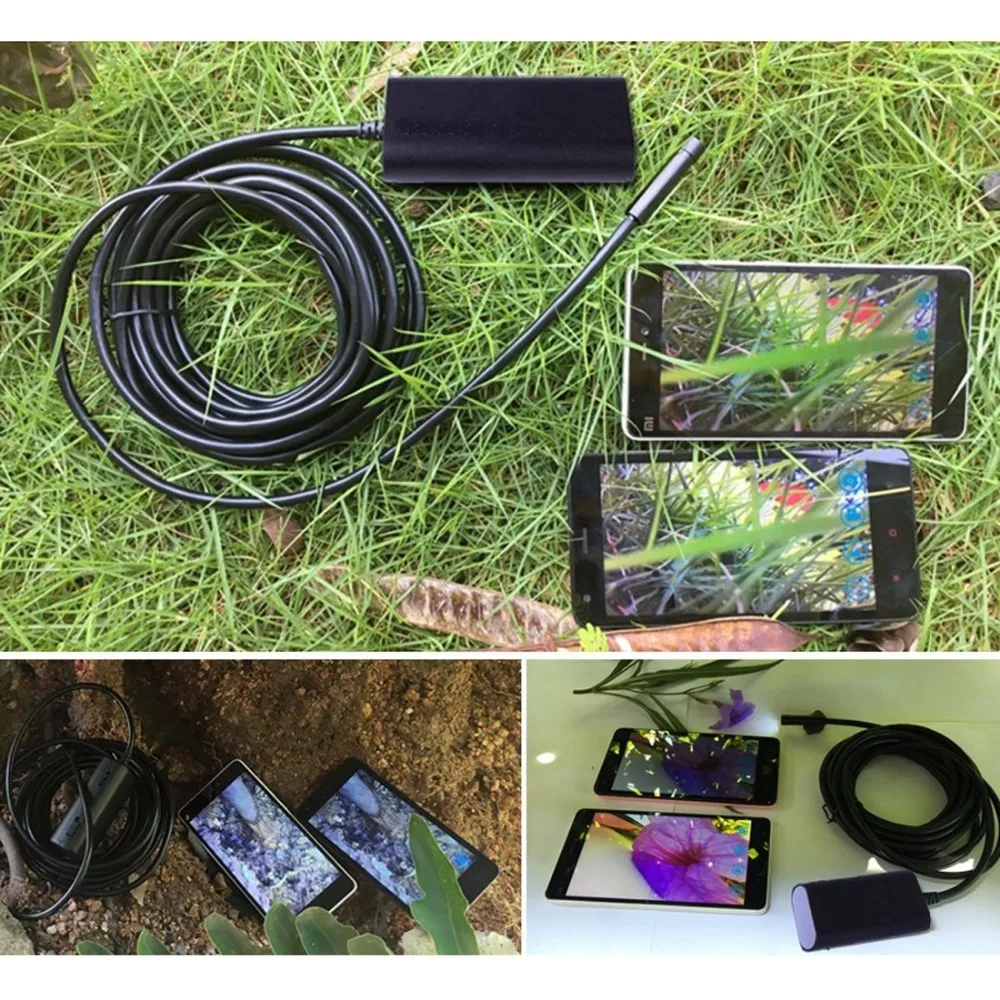 USB эндоскоп 5 мм с поддержкой Wi Fi 720 МП P|camera for phone|endoscope iosphone camera |
