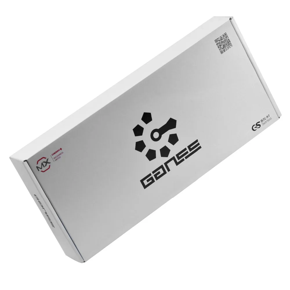 G. S.87C механическая клавиатура [Cherry MX Red Switches] без подсветки TKL 87 key NKRO игровая для