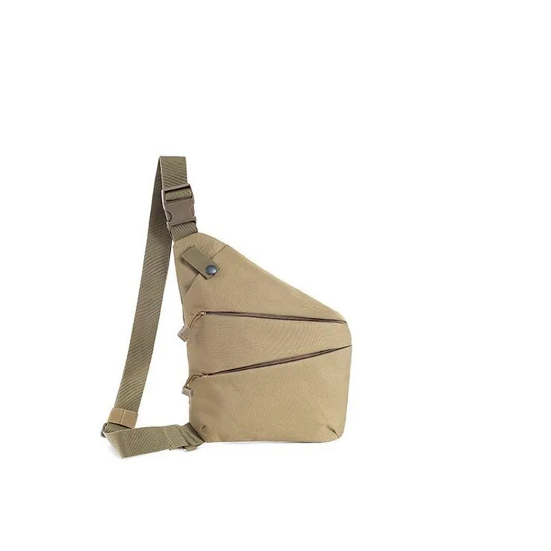 Left shoulder K4 Модная мужская сумка через плечо для путешествий и бизнеса с защитой от кражи, мужская сумка Fino, цифровая сумка для хранения, нагрудная посылка - Цвет: Left shoulder K4