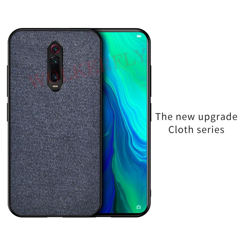 10 Тканевый чехол для Xiao mi Red mi K20 Pro Note 7 5 6 Pro 6A S2 GO mi 9 8 SE mi A2 8 Lite 6X 5X Pocophone F1 противоударный чехол - Цвет: 10