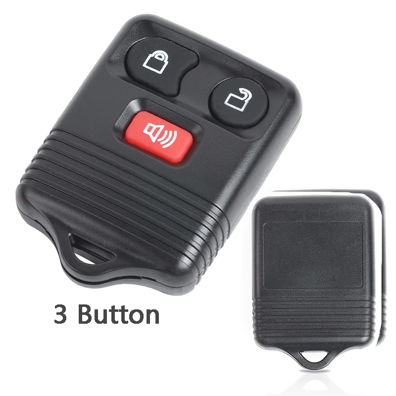 KEYECU 1x / 2x для Lincoln Mercury Ford aurus Mustang Focus Escape автомобильный чехол ключей Fob 3/4 Кнопка