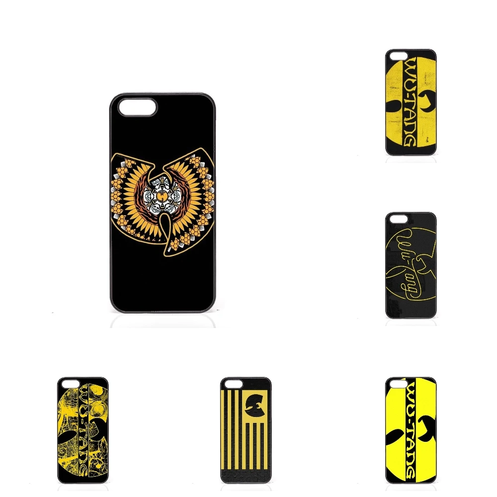 Крышка случая wu tang clan логотип Для Xiaomi Mi 3 4 4i 4c 5 5S Редми 1 S 2 2А Примечание Pro Max|case