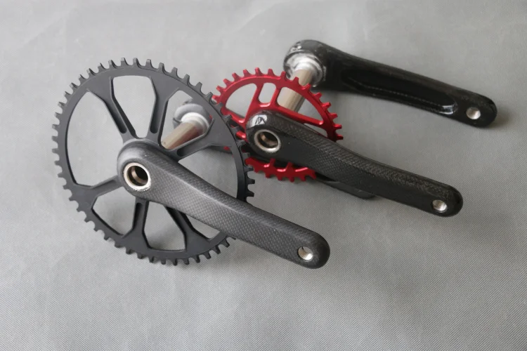 Супер легкий карбоновый Кривошип горного велосипеда 3 К 170 мм коленчатый вал