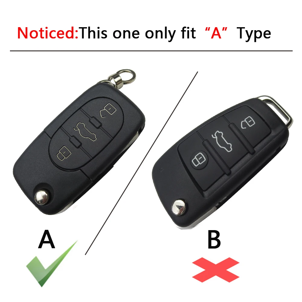 OkeyTech силиконовый чехол для ключей от машины защитная сменная Крышка Audi A6 C6 C5 A3 A4 B6