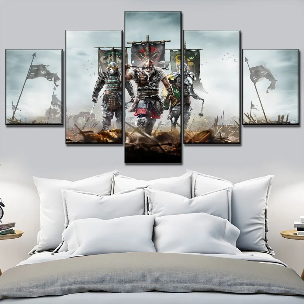 5 шт. Холст Искусство HD Печать игра для Honor Warrior картины современной гостиной
