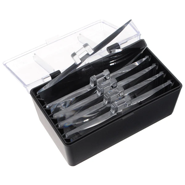 5 линз Светодиодная лампа с петлей головная повязка Лупа увеличительное стекло