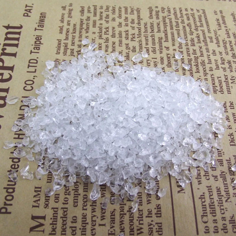 50 г разноцветный хрустальный гравий стеклянный песок микро ландшафтное