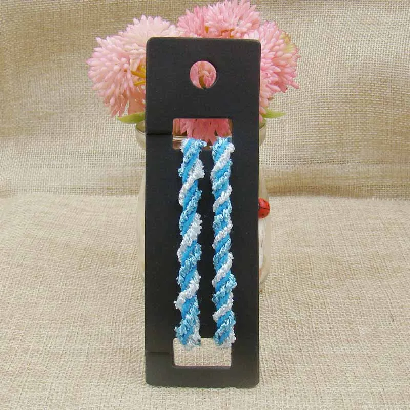 2019 New White Hair Clip Card 1LOT =200 pcs Jewelry Display Custom Logo Will Cost Extra Kraft Band | Украшения и аксессуары