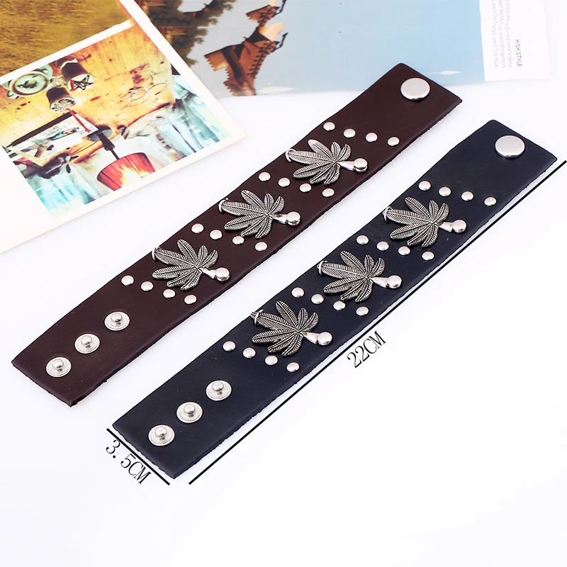 Мужской браслет в стиле панк рок|bracelets for|leather bracelets for womenleather bracelet |