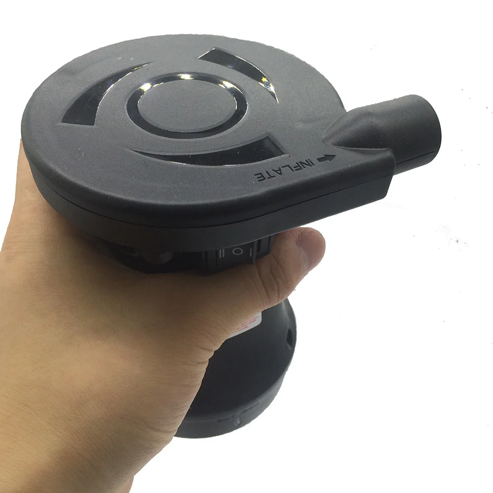Stermay HT-458 2 моторный Электрический надувной воздушный насос переменного тока 220 В постоянного тока 12 В автомобильный прикуриватель насос надувной дефлятор для рыбацкой лодки