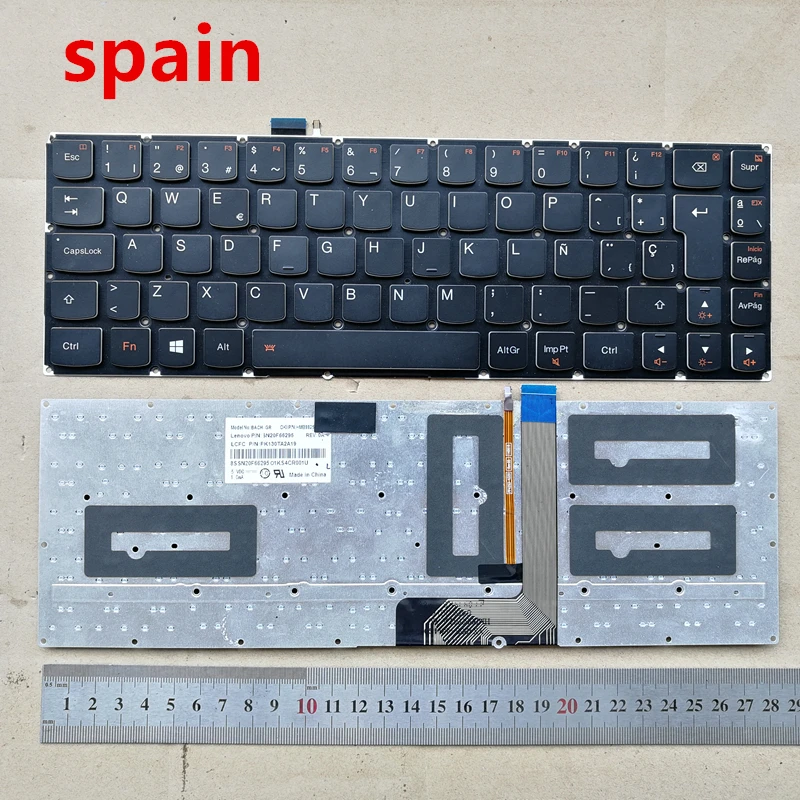 

Korean /Russian/spain layout new laptop keyboard for lenovo Yoga 3 Pro PRO13 1370 yoga3pro 80HE black