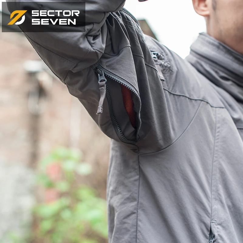 Ветрозащитная куртка Sector Seven Cordura легкая из мягкого материала Всесезонная