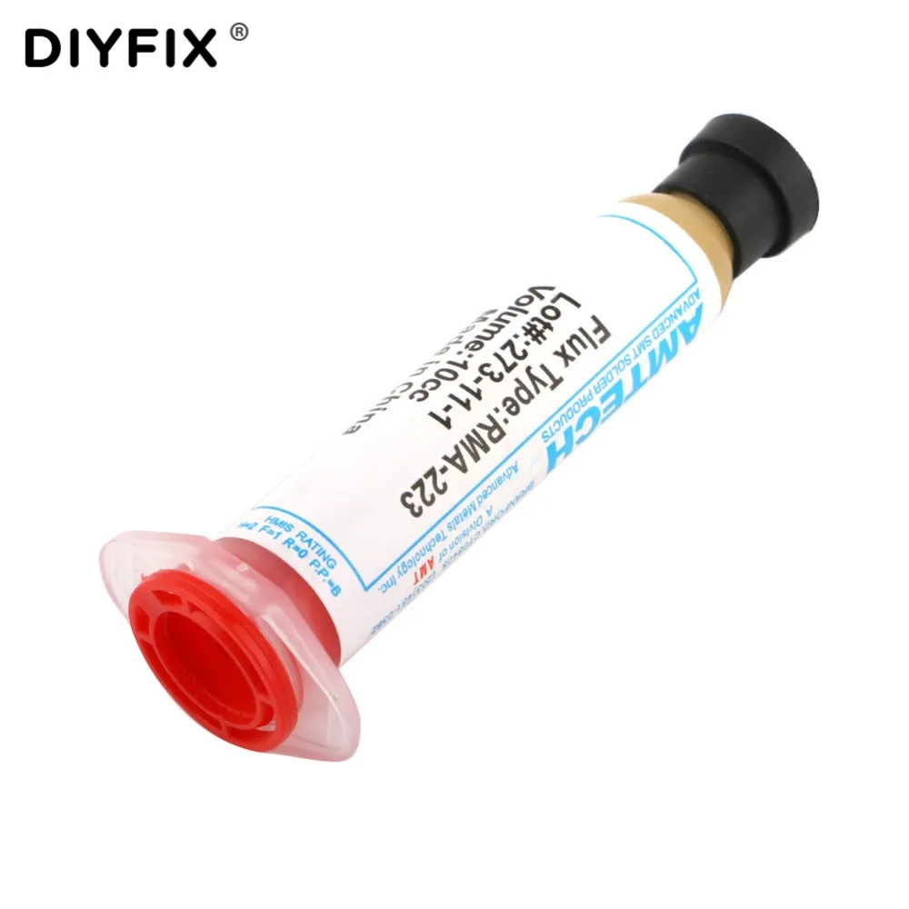 Паяльная паста DIYFIX пастообразный флюс SMD SMT PCB запасные части 10cc для ремонта пайки