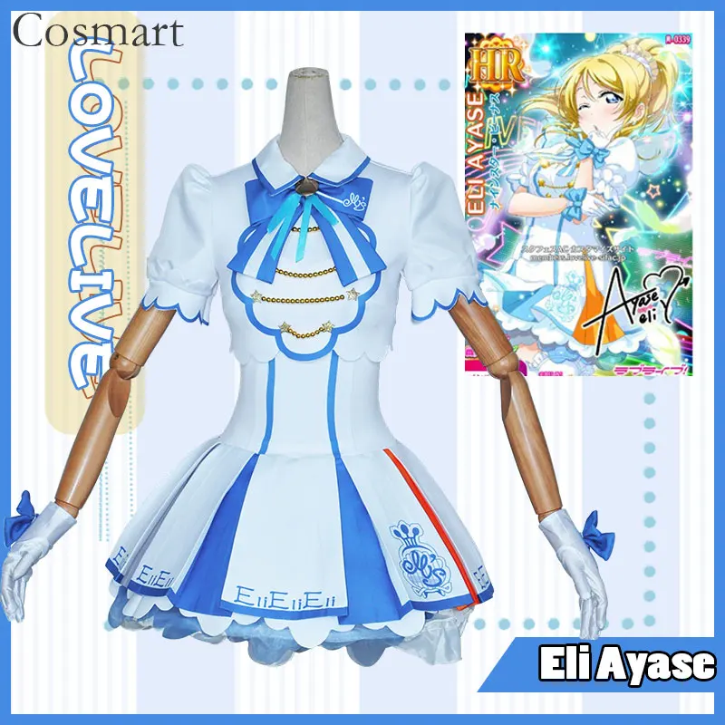 

[На заказ] аниме Lovelive! Eli Ayase аркадная игра 4 косплей костюм лолита платье Хэллоуин костюм для женщин девочки наряд Новинка 2018