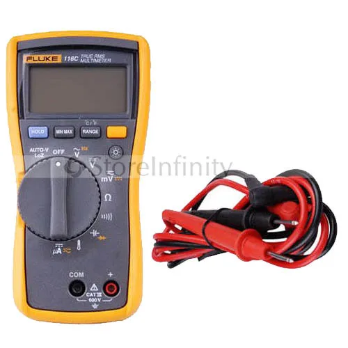 

Fluke 116C Multimeter True RMS Temperature MicroAmp Original 116