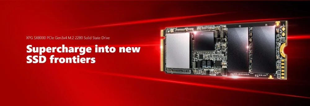 ADATA XPG SX8000 PCIe 128 GB 3D NAND PCIe Gen3x2 M.2 2280 NVMe 1,2 R/W до 2500/1100 МБ/с. Твердотельный накопитель(ASX8000NP-128GM-C