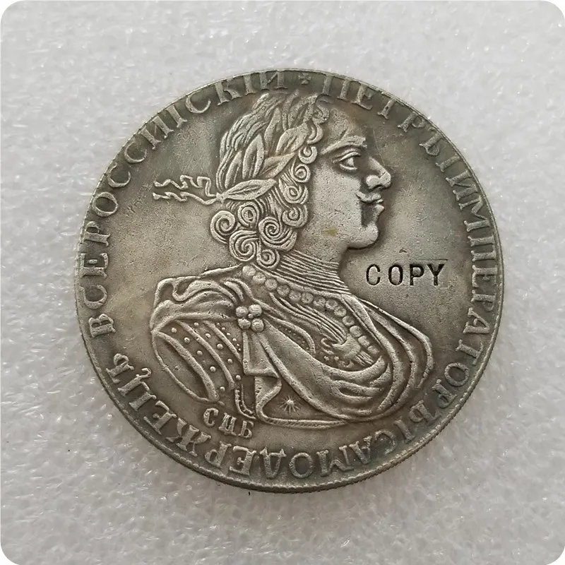 Памятные монеты 1724 копия России монеты|Безвалютные монеты| |