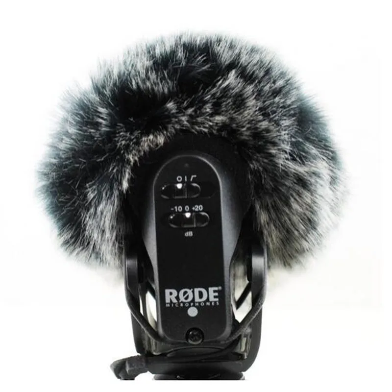 Профессиональный микрофон с пушистым ветром задняя крышка для RODE Videomic GO