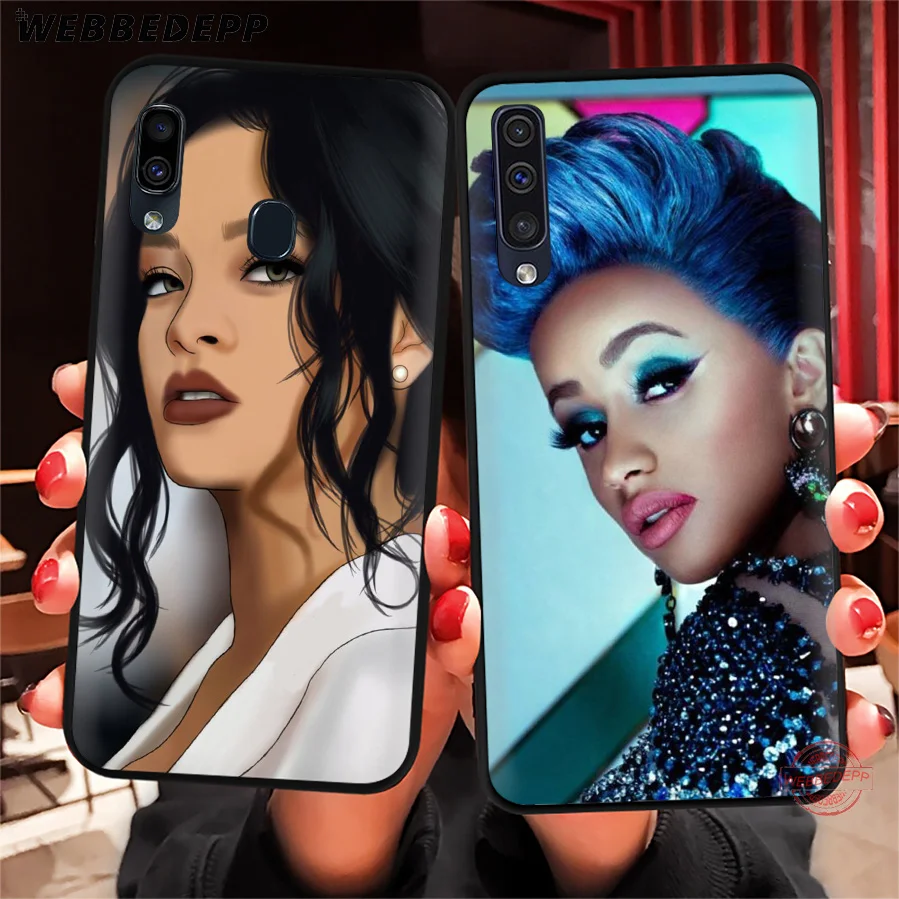 WEBBEDEPP кардиган B Migos мягкий чехол для телефона с изображением цветов Samsung A50s A40s A30s