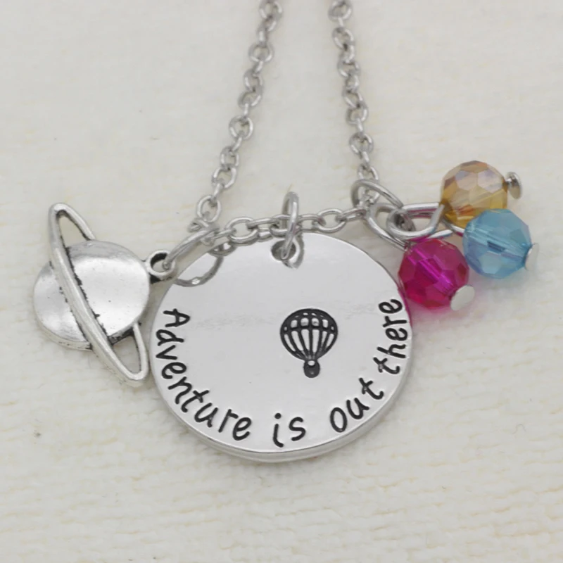 Ожерелья-подвески с изображением приключений воздушных шаров путешествий