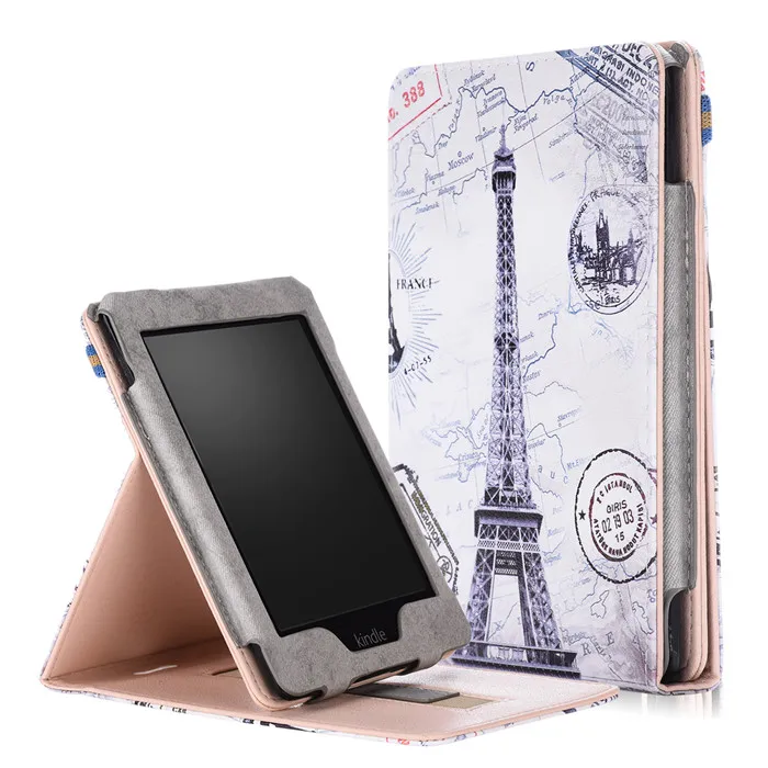 Из искусственной кожи Smart Cover чехол для Amazon Kindle Paperwhite 1/2/3 версии + 2 шт. Экран