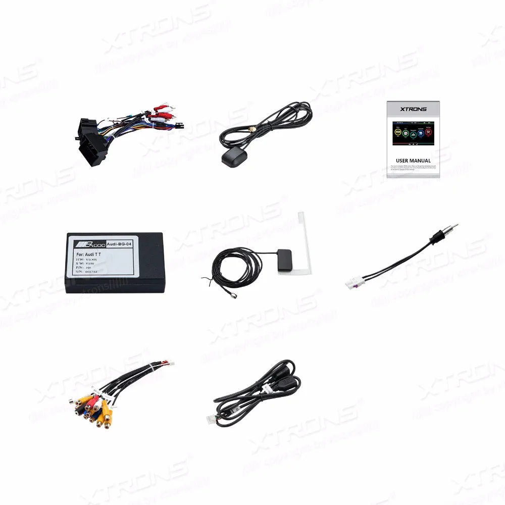 XTRONS 7 &quotHD цифровой сенсорный экран DAB + Canbus GPS навигация автомобильный DVD плеер