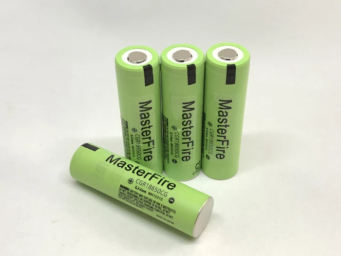 

MasterFire 6pcs/lot New Original CGR18650CG 18650 3.7V 2250mAh Rechargeable Battery Lithium Batteries For Panasonic