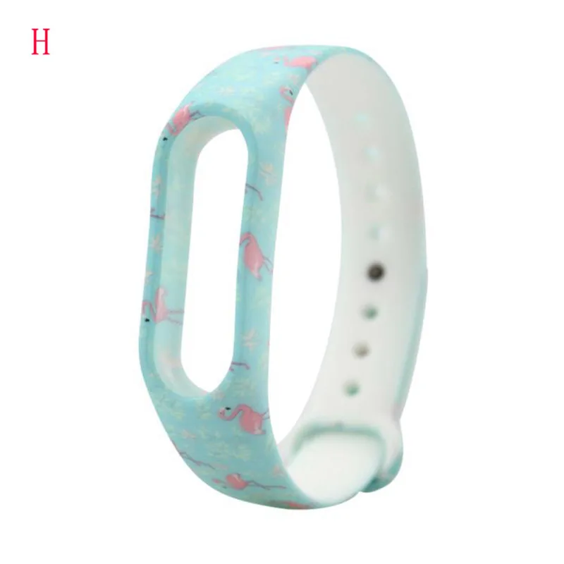 Ремешок с принтом для Xiaomi Mi Band 2 Frontier/classic спортивный браслет смарт-часов xiaomi mi band