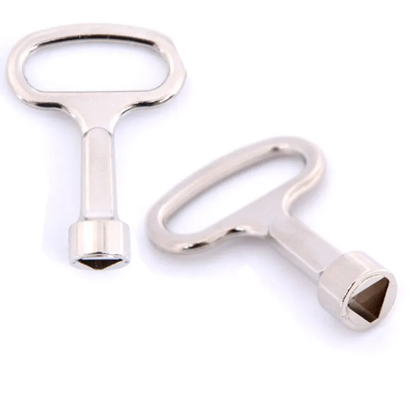 1 шт. или 2 треугольный ключ для поезда торцевой версия ключа Лифт дверные ключи