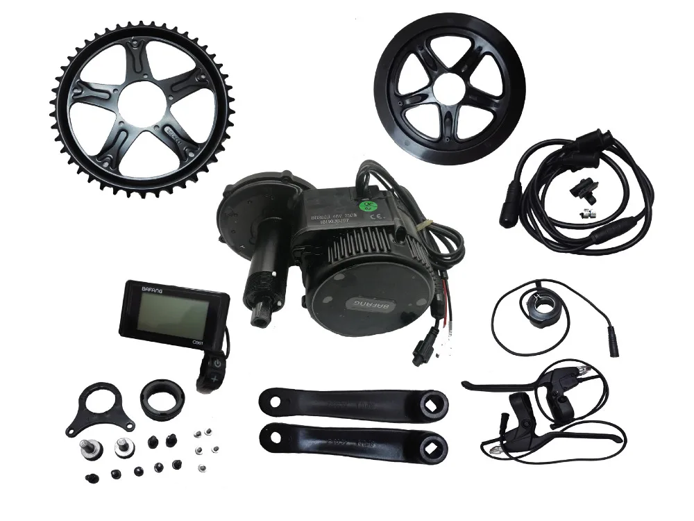 Новый Bafang BBS02 Набор для электровелосипеда 36v500w 8fun/bafang электродвигатель скутера