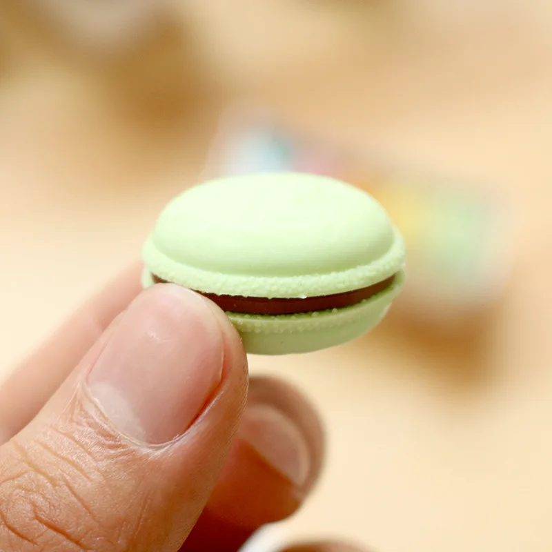 5 шт./компл. резиновые ластики для детей набор ластиков еды Cute Silgi Gum Borracha Escolar Macaron
