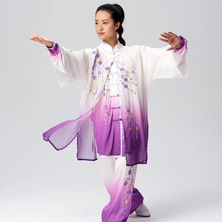 Китайская Униформа Тай Чи одежда для боевых искусств тайцзи бокса kungfu наряд