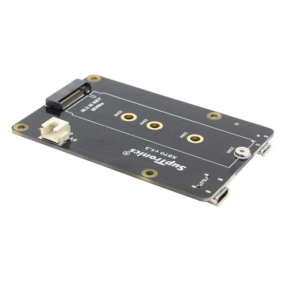 Raspberry Pi X870 NVMe M.2 2280/2260/2242/2230 SATA SSD щит X870 Плата расширения для Raspberry Pi 3 Модель B+(плюс)/3B/ROCK64