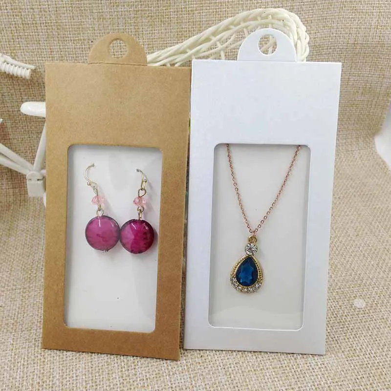 Крафт кольцевая карточка и подвесная оконная коробка из крафт