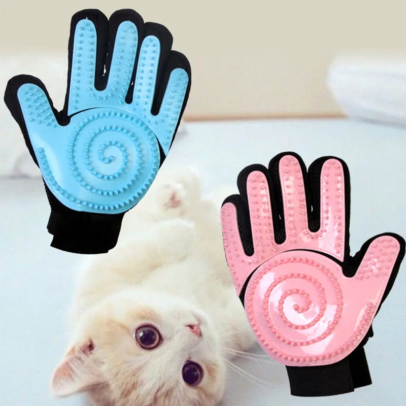 Модернизированная перчатка для волос домашних животных удаляющая расческу